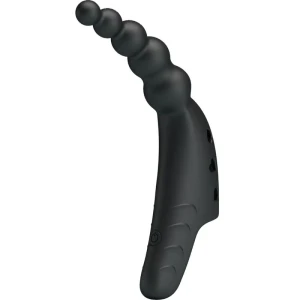 PRETTY LOVE - VIBRADOR DE DEDO JORDIN 10 VIBRAÃÃES PRETO